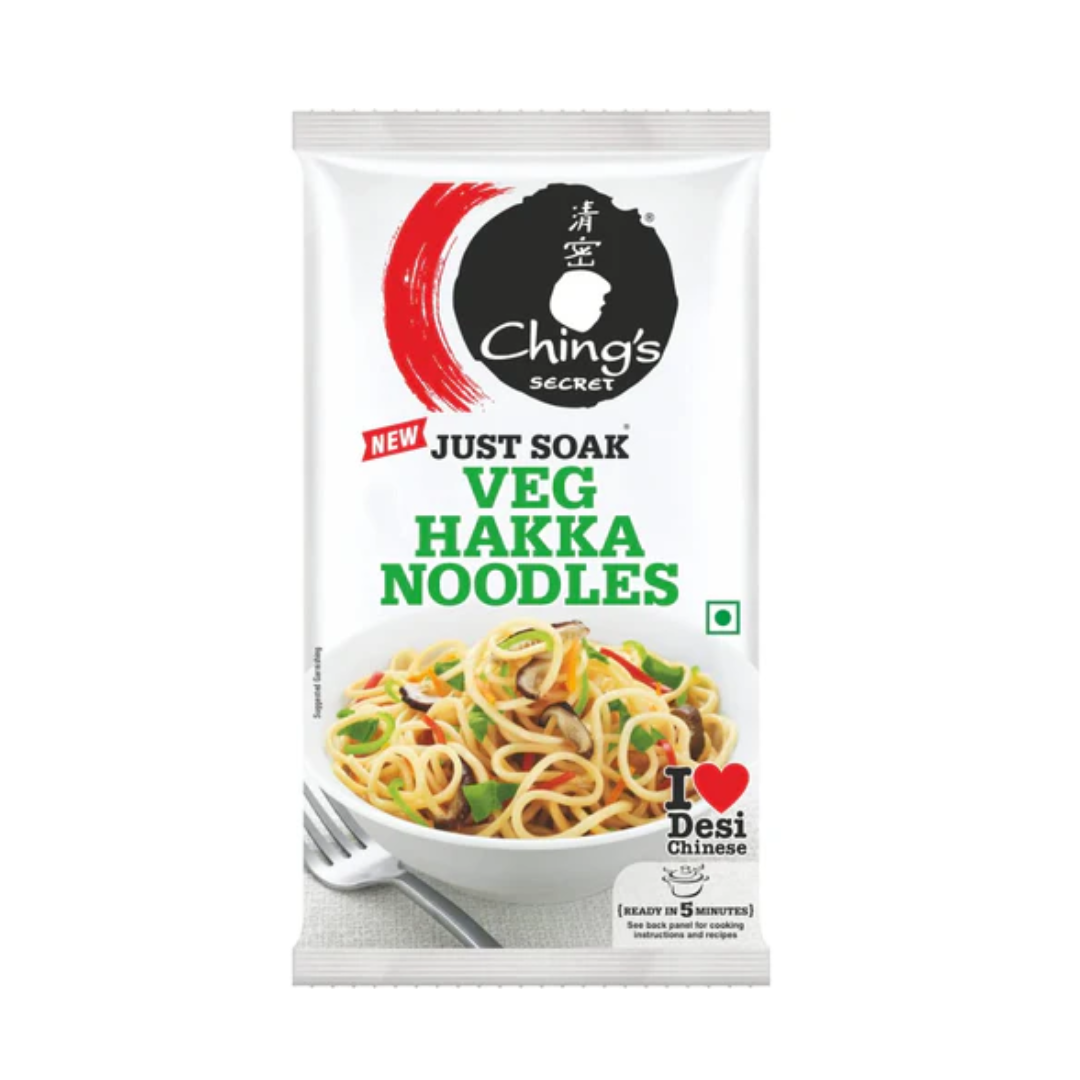 Chings Just Soak veg Hakka Noodles 140gm