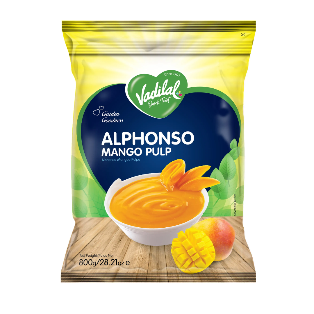 VADILAL ALPHONSO MANGO PULP 800G