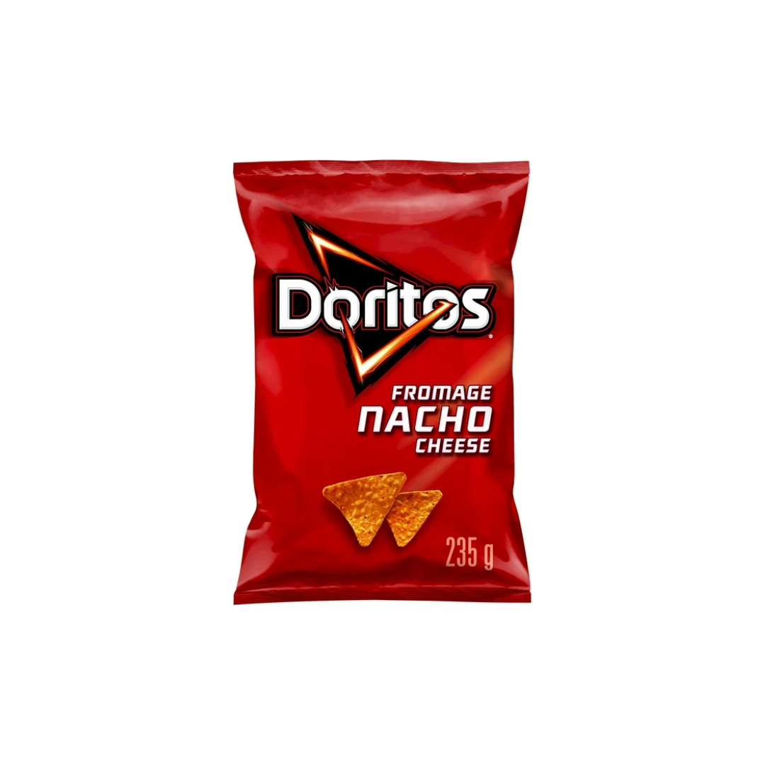 Doritos Nacho Cheese Flavoured Tortilla Chips 235g