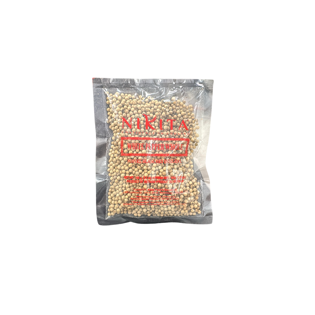Nikita White Pepper Whole 100g