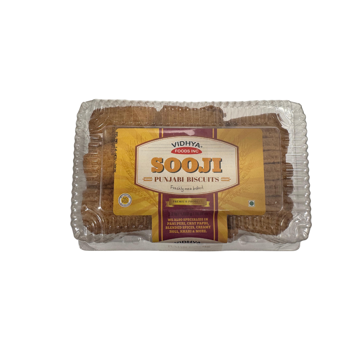 Vidhya Sooji Biscuits Cookies 1 KG