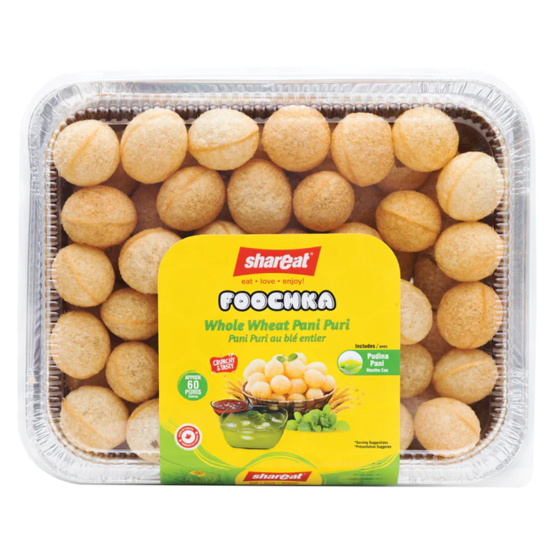 Shareat whole wheat panipuri PUDINA 170gm