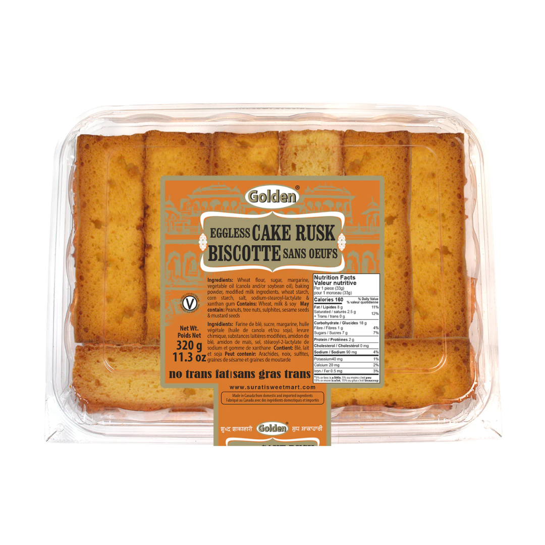 G-EGGLESS CAKE RUSK 680g