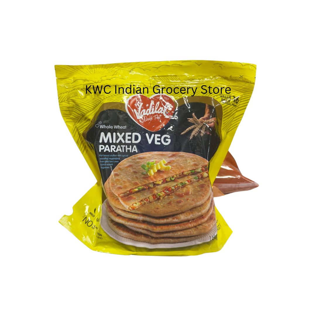 VADILAL BULK MIXED VEG PARATHA 16PCS 1.6KG
