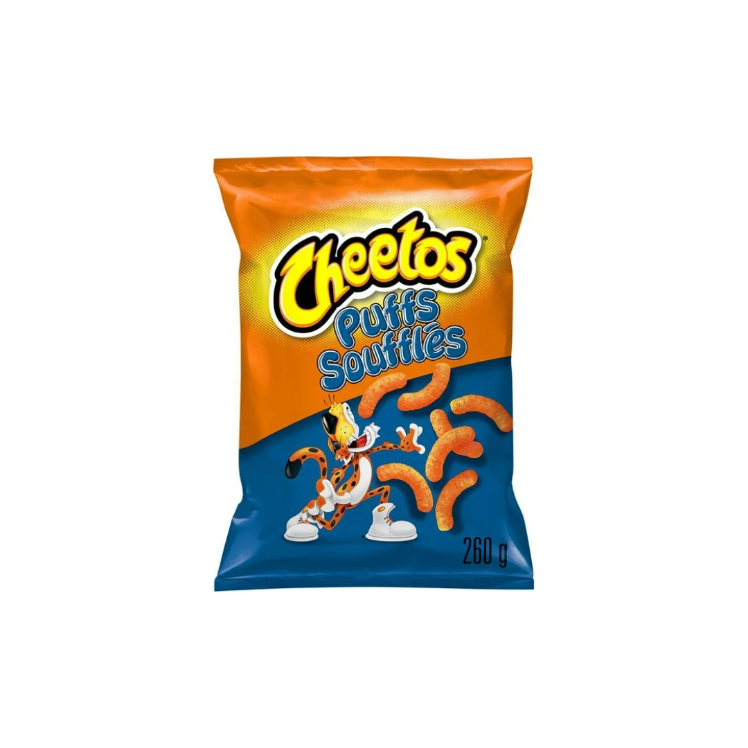 Cheetos Puffs Cheese Flavoured Snacks 260g