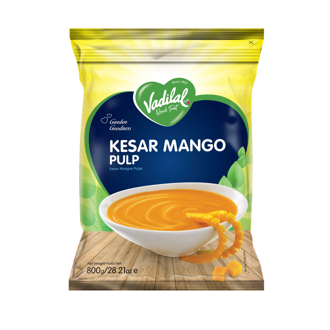 VADILAL KESAR MANGO PULP 800GM