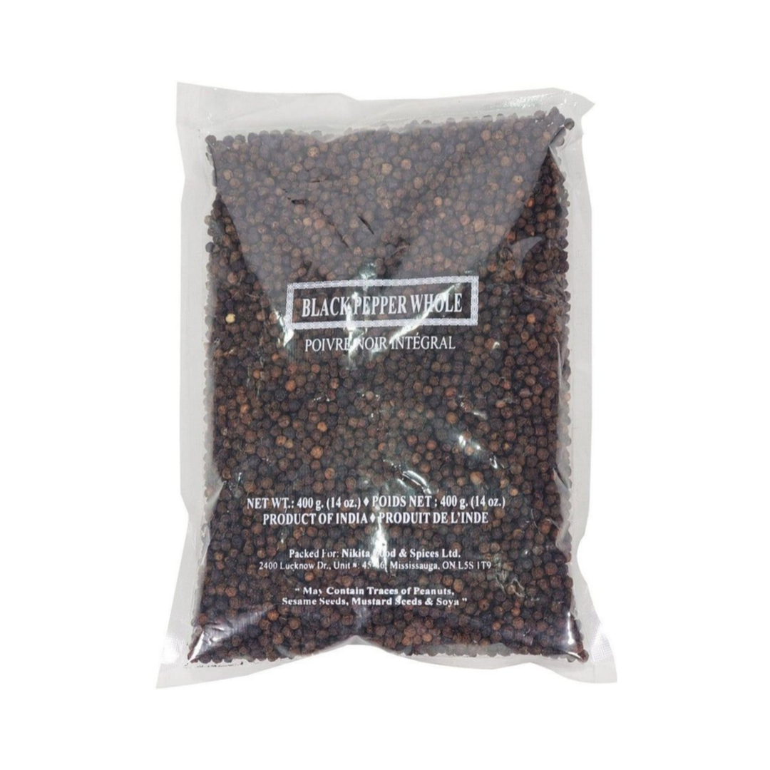 Nikita Black Pepper Whole - 400g