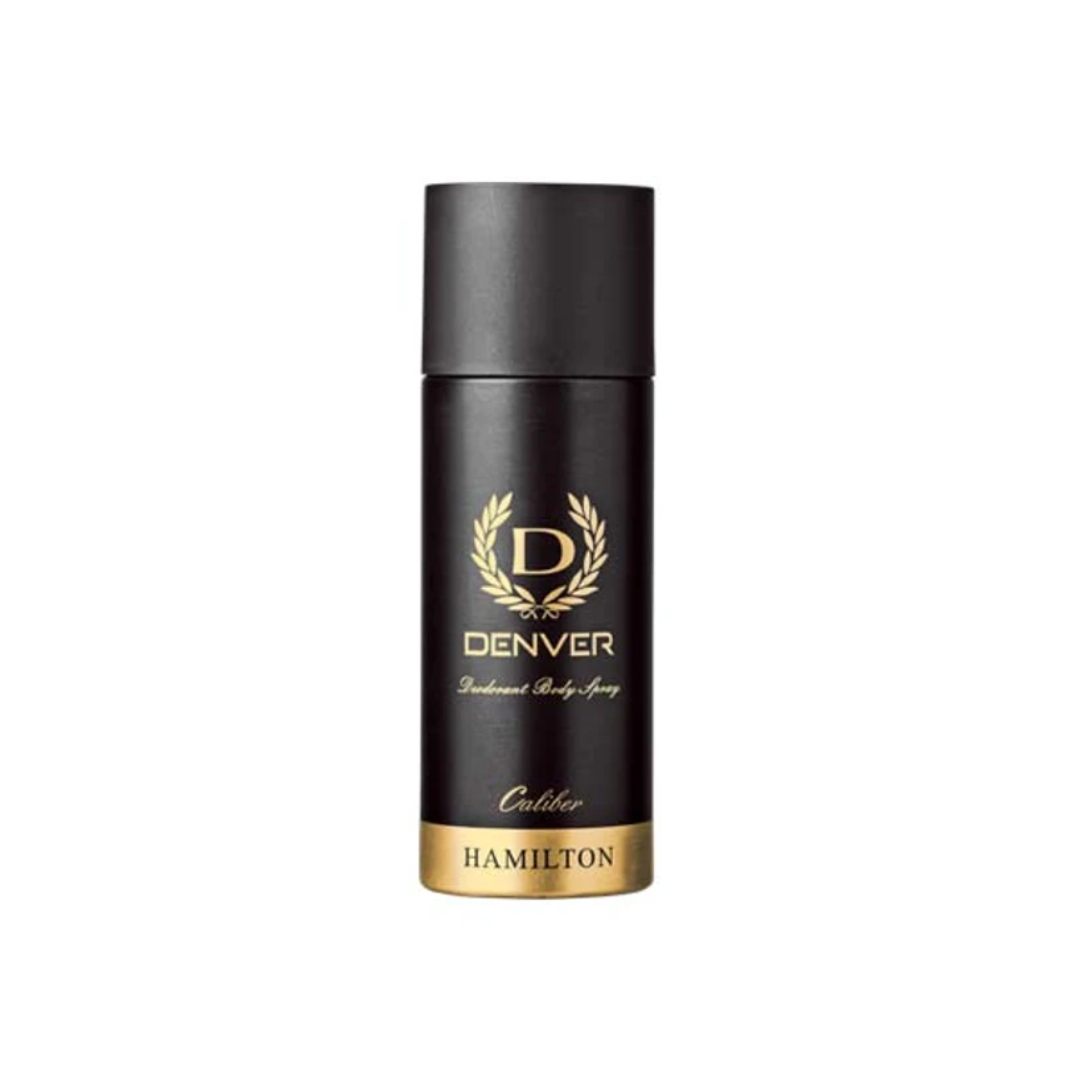 Denver Hamilton Caliber Deo Body Spray (Golden) 165ml