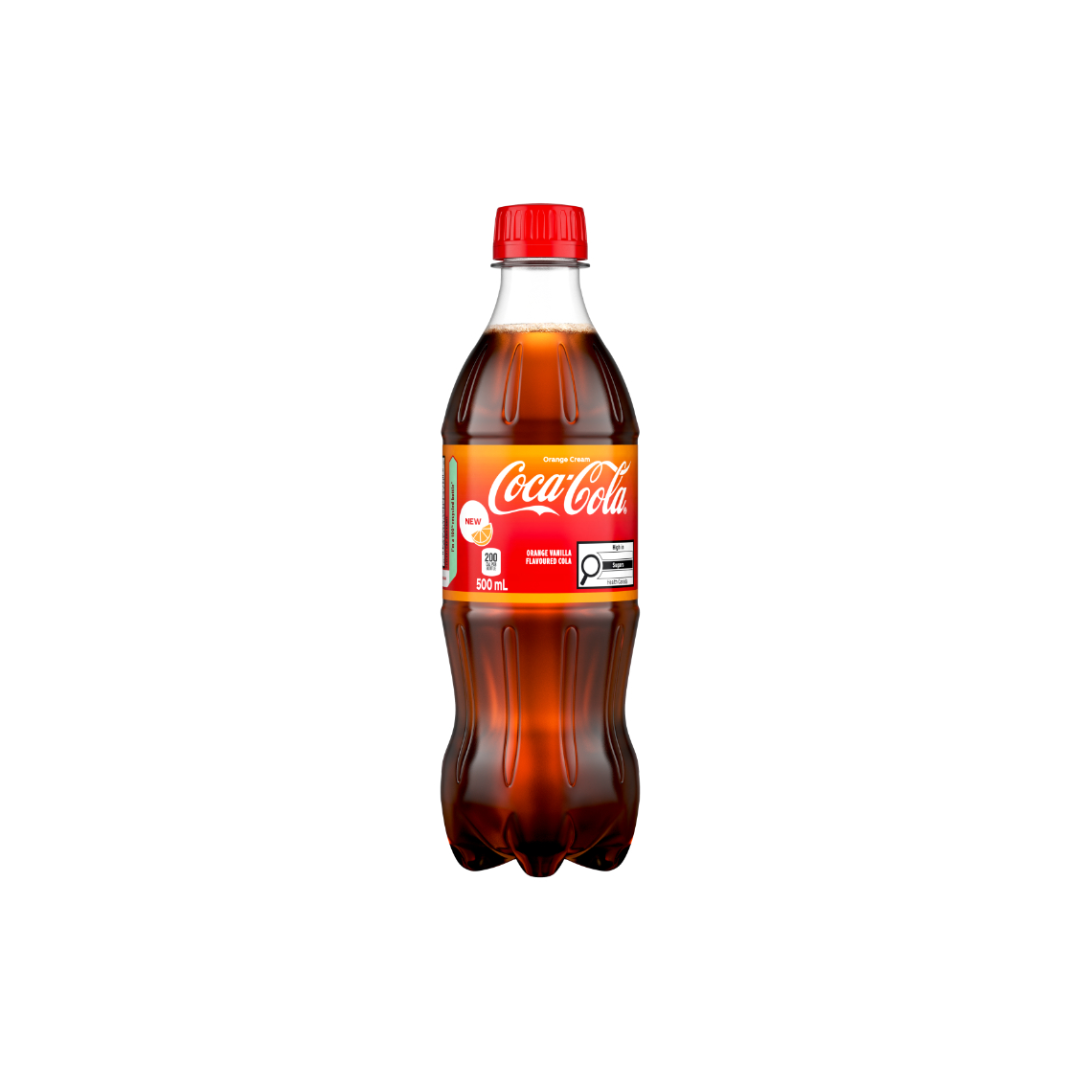 Coke Orange Vanilla 500mL