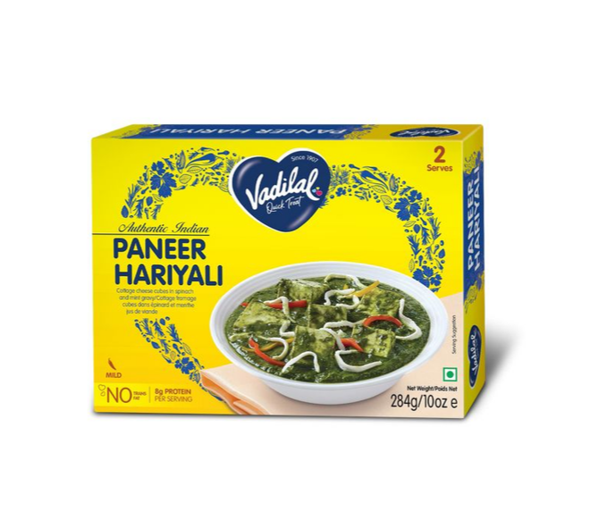 VADILAL PANEER HARIYALI 284G