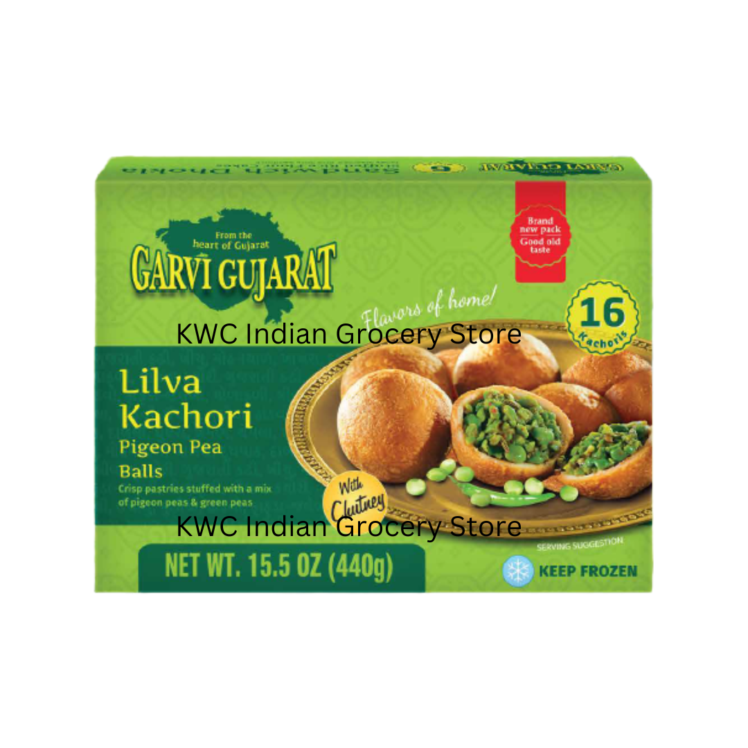 Garvi gujarat Frozen lilva kachori 440G