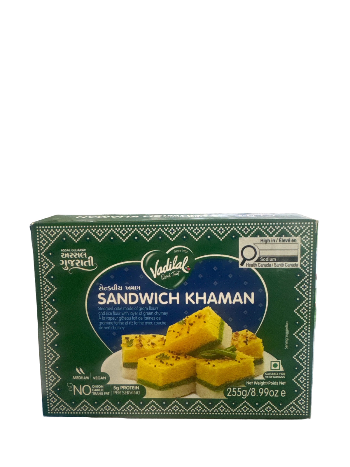 VADILAL SANDWICH KHAMAN 255G