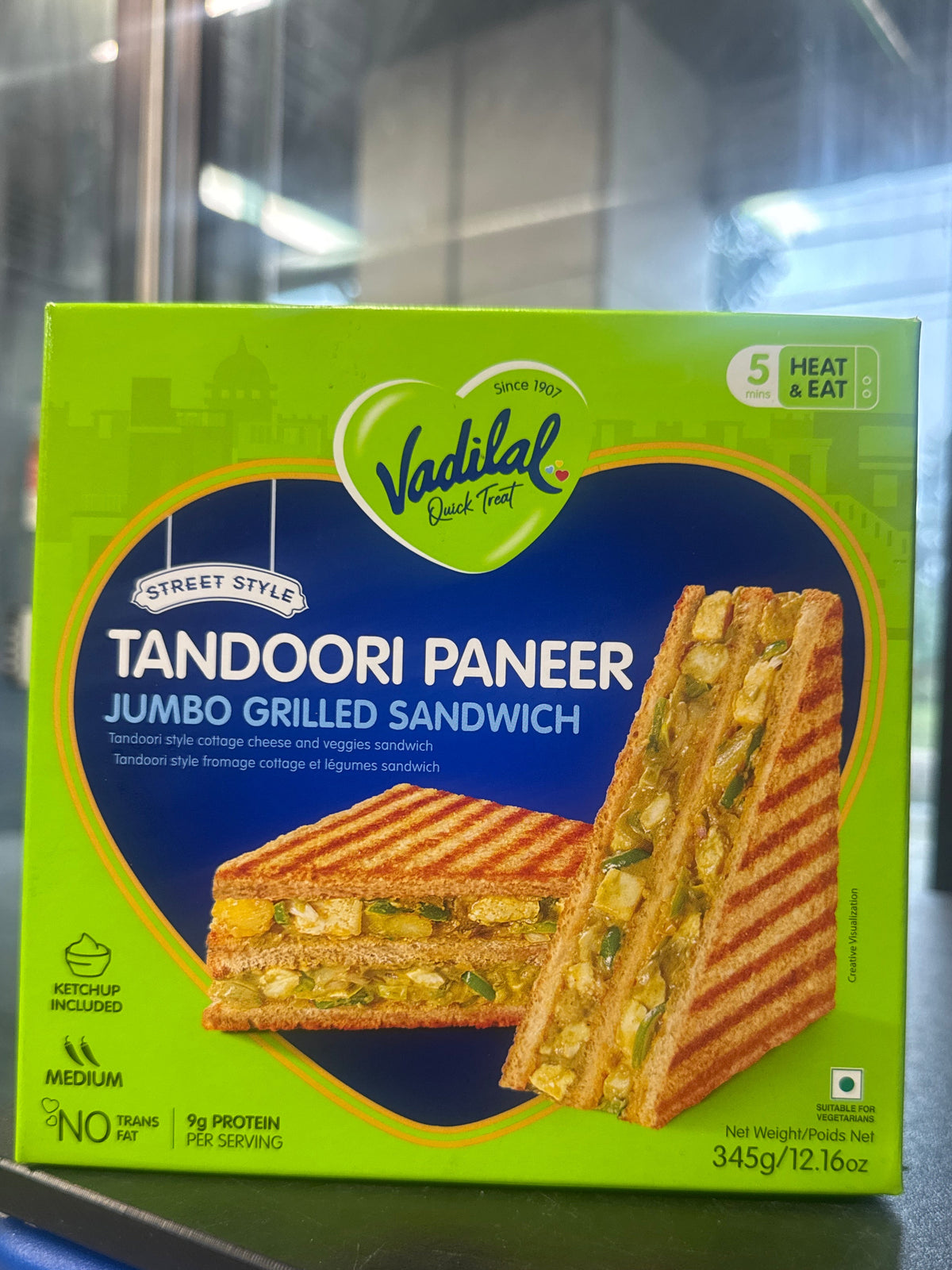VADILAL TANDOORI PANEER SANDWICH 315G