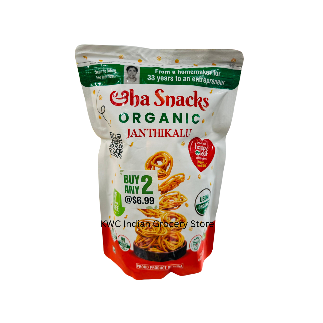 Sha Snacks Organic Janthikalu 170g