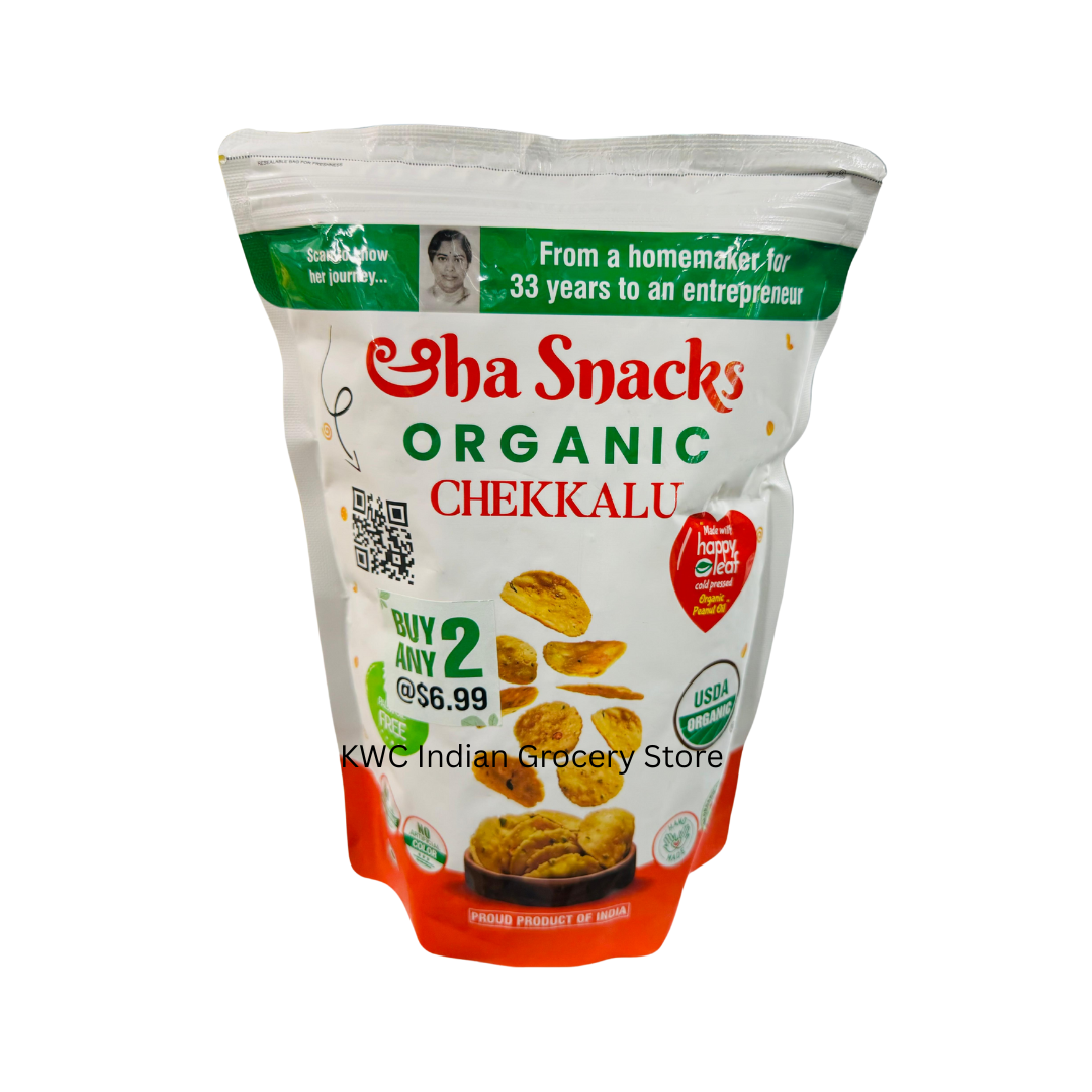 Sha Snacks Organic Chekkalu 170g
