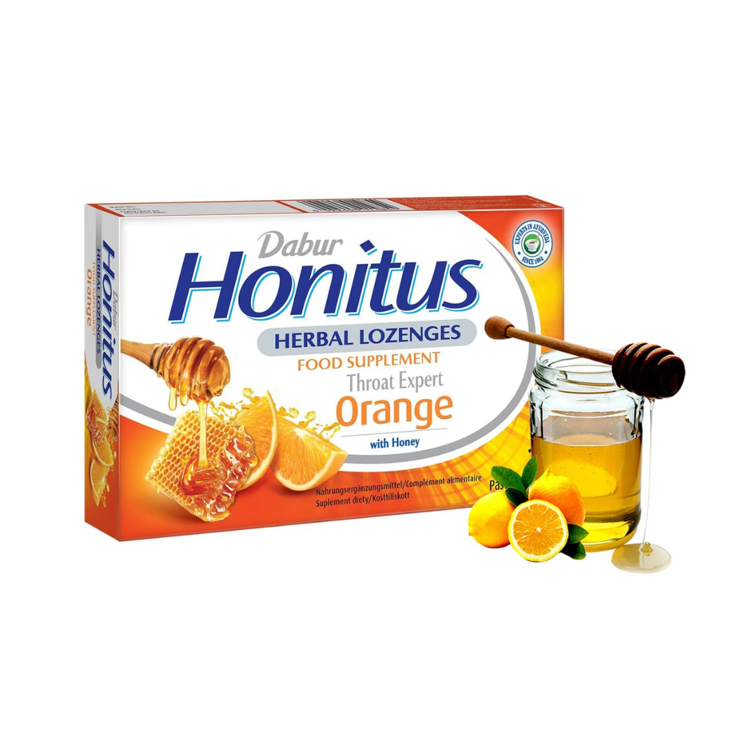 Dabur Honitus Orange Lozenges - 24s