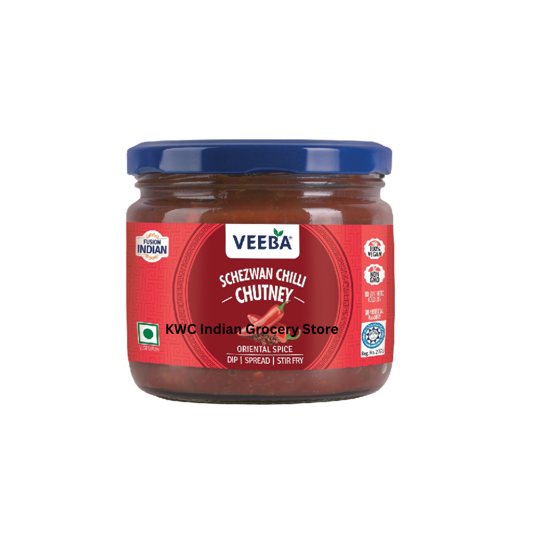 VEEBA SCHEZWAN CHILLI CHUTNEY 320G