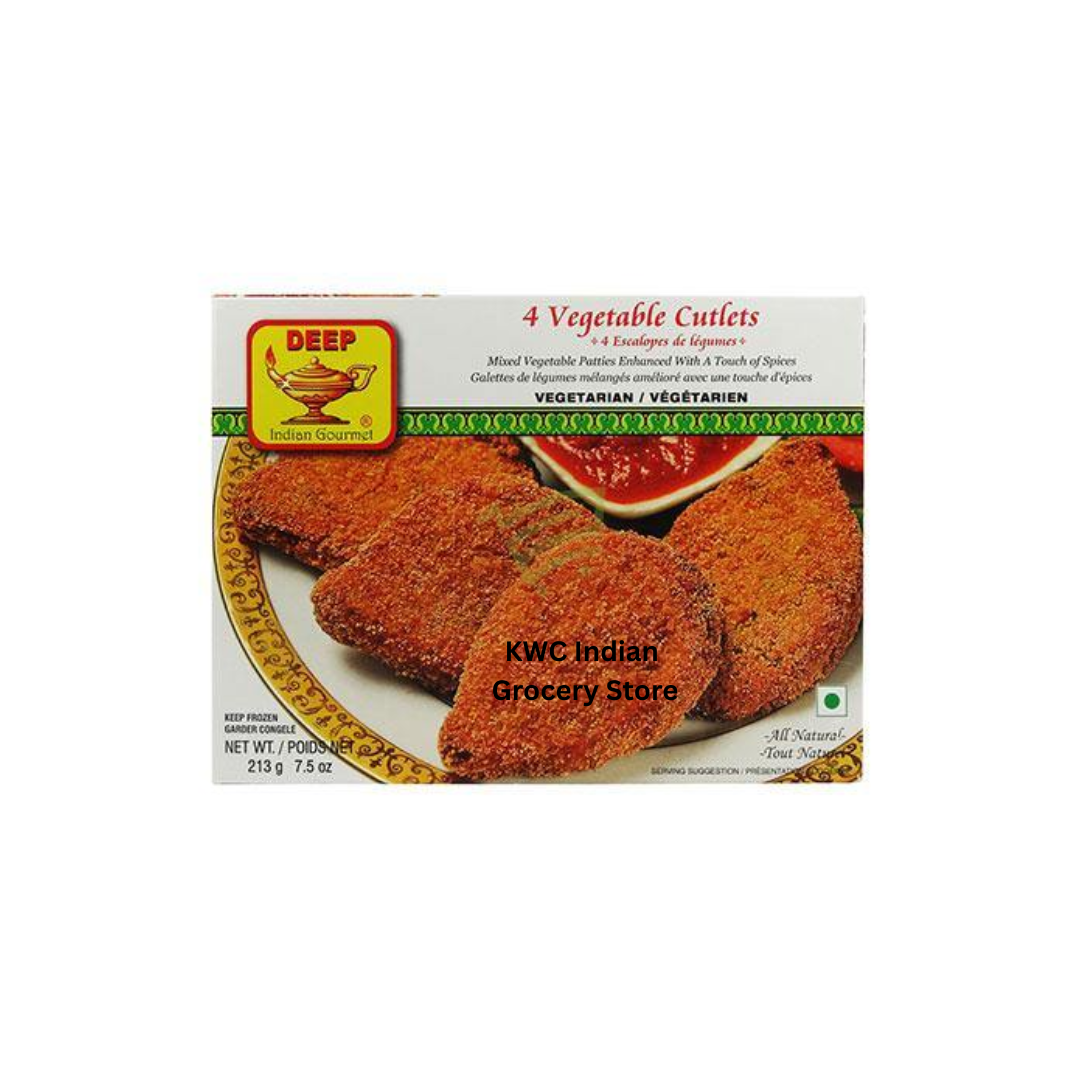 DEEP Frozen Veg. Cutlets 4 pcs.