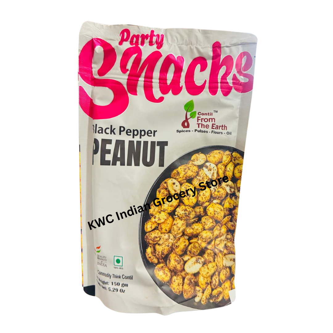 FTE PARTY SNACKS - BLACK PEPPER PEANUT 150GM