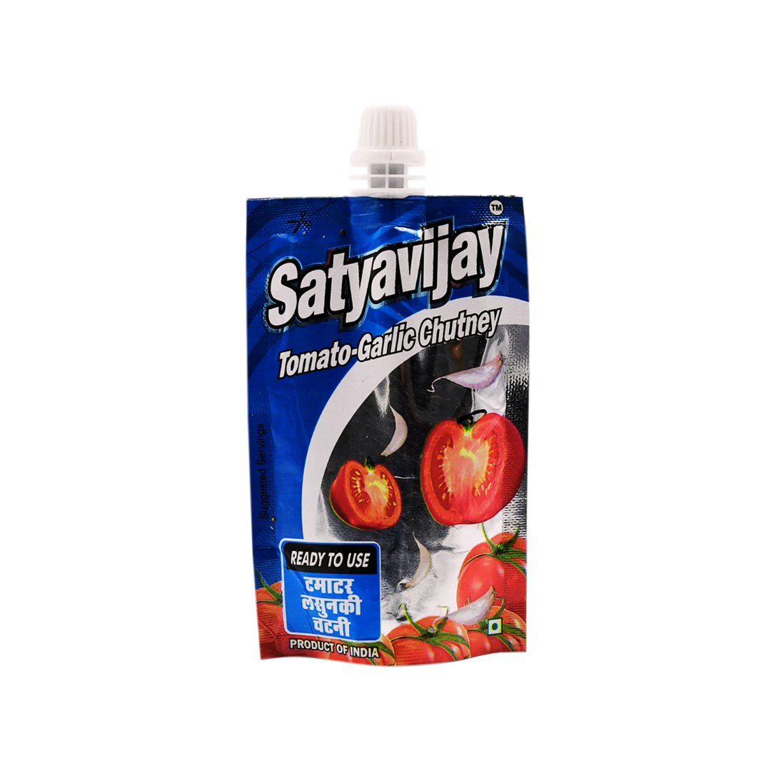 SATYAVIJAY CHUTNEY TOMATO-GARLIC100GM