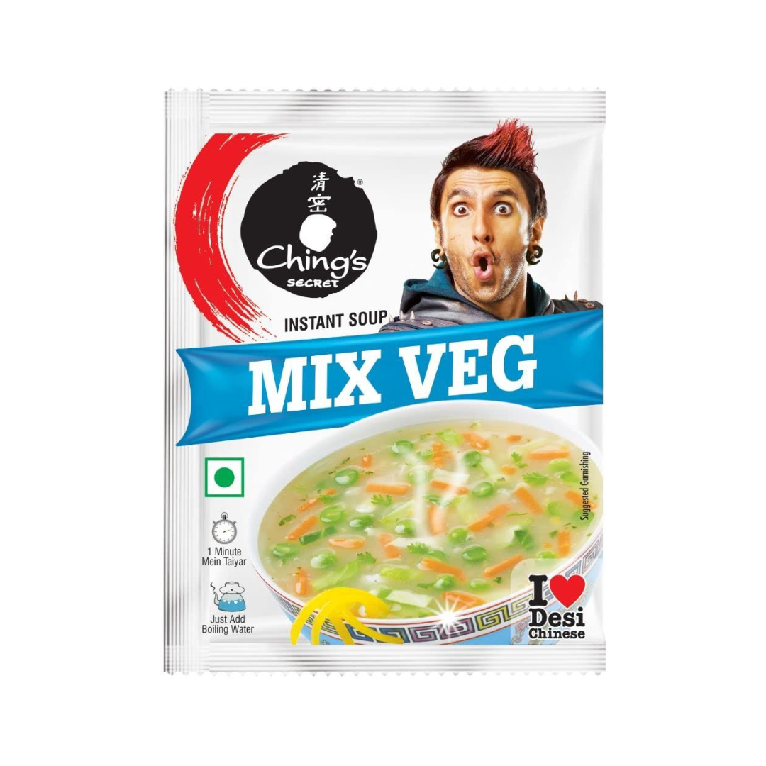Chings Mix veg Soup 55G