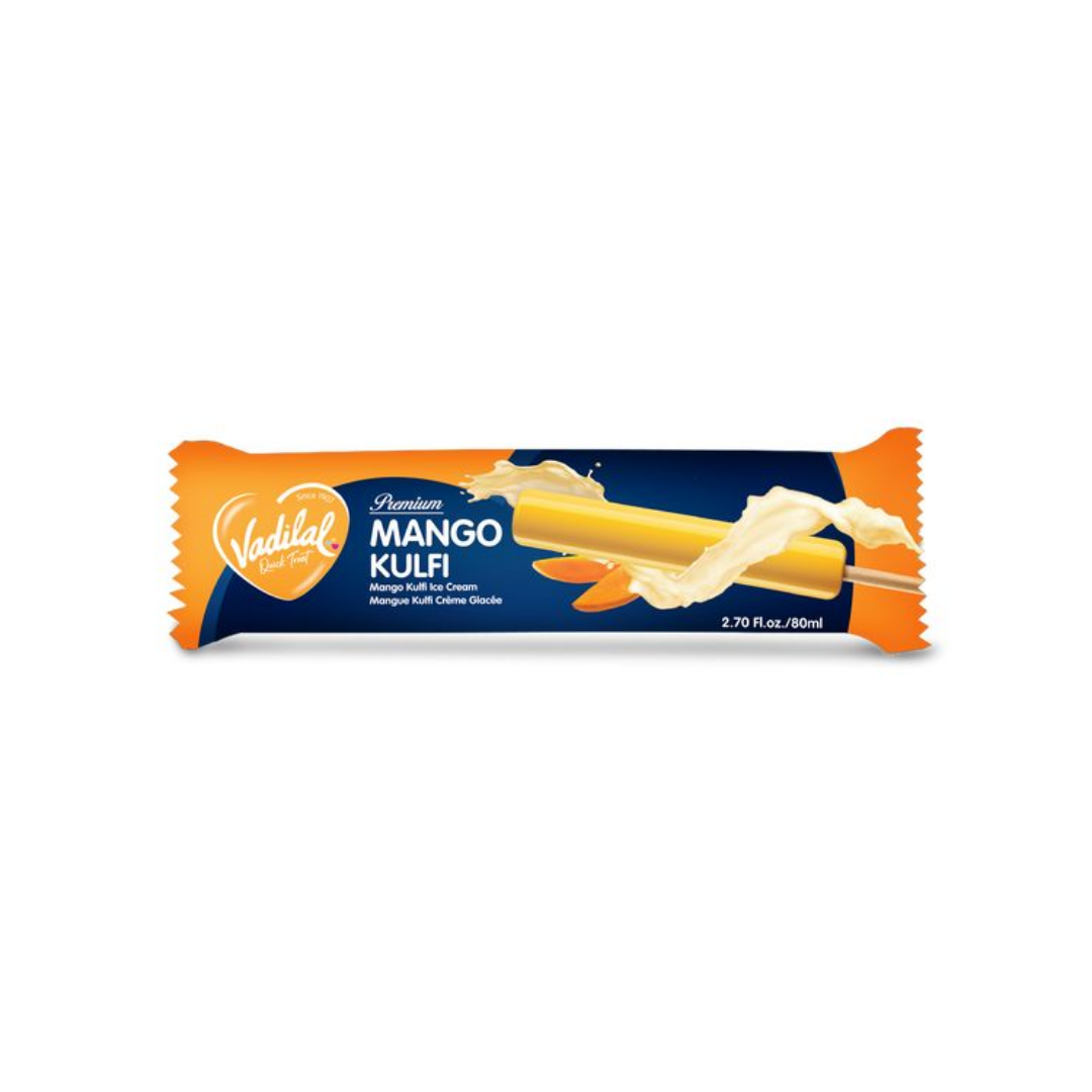 VADILAL CYLINDRICAL KULFI- MANGO 80ML