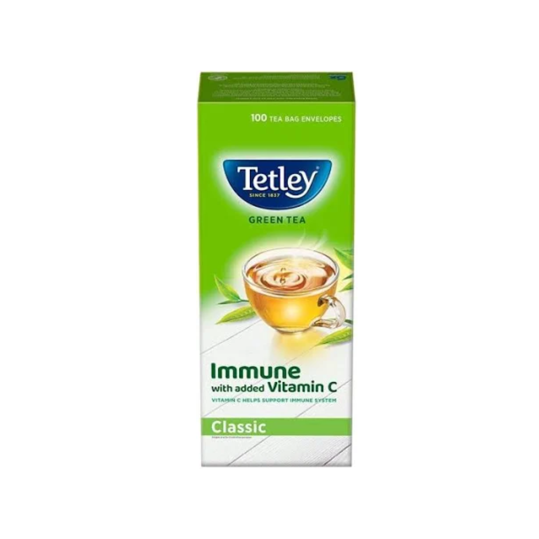 TETLEY GREEN TEA 100 BAGS