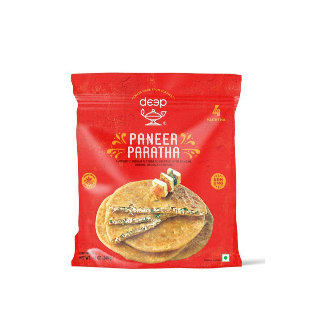 Deep Paneer Paratha 4pc