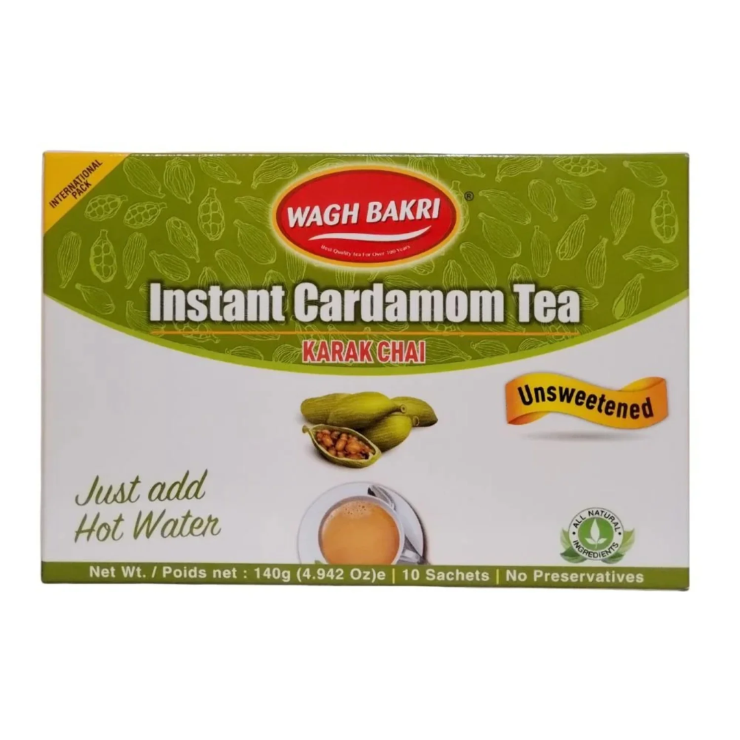TEA WG INSTANT CARDAMOM UNSWEETENED 140G