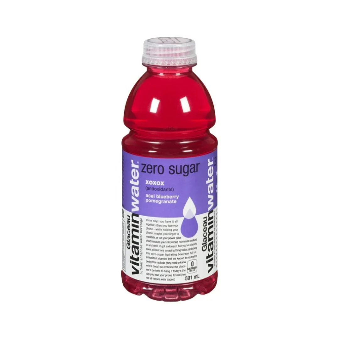 VITAMIN WATER ZERO SUGAR ACAI BLUEBERRY 591ML