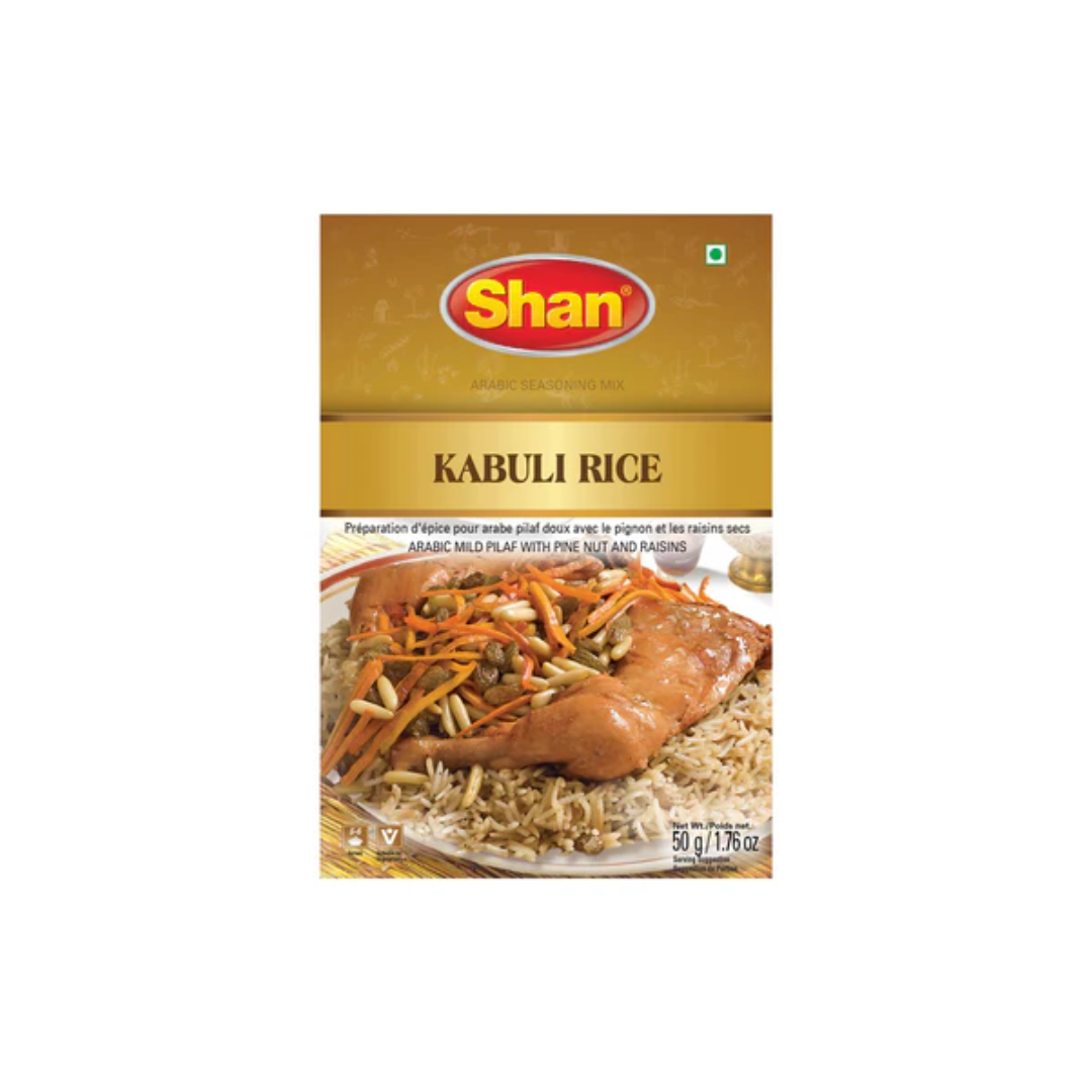 SHAN ARB KABULI RICE RECIPE SPICES, 50g