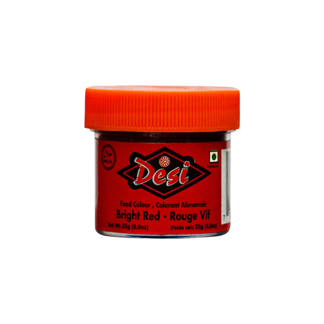 HANIF BRIGHT RED FOOD COLOUR 25G