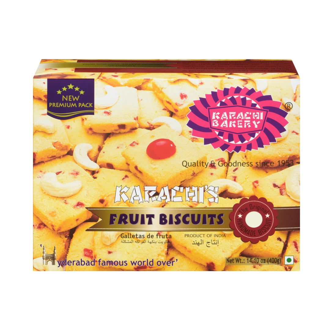 KARACHI FRUIT BISCUITS 400G
