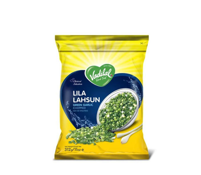 Vadilal FROZEN Lila Lahsun (Green Garlic) 312g