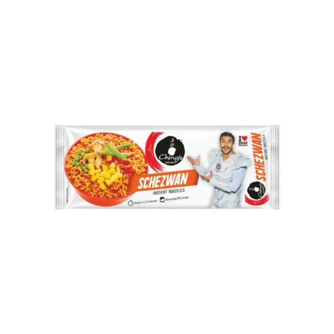 Chings Hot Garlic Noodles 240g