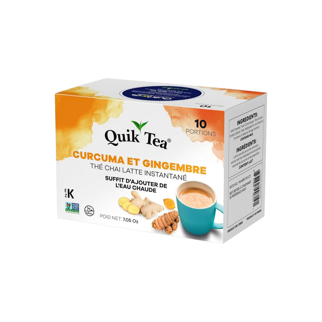 QUICK TEA LEMONGRASS GINGER INSTANT CHAI 7.05OZ