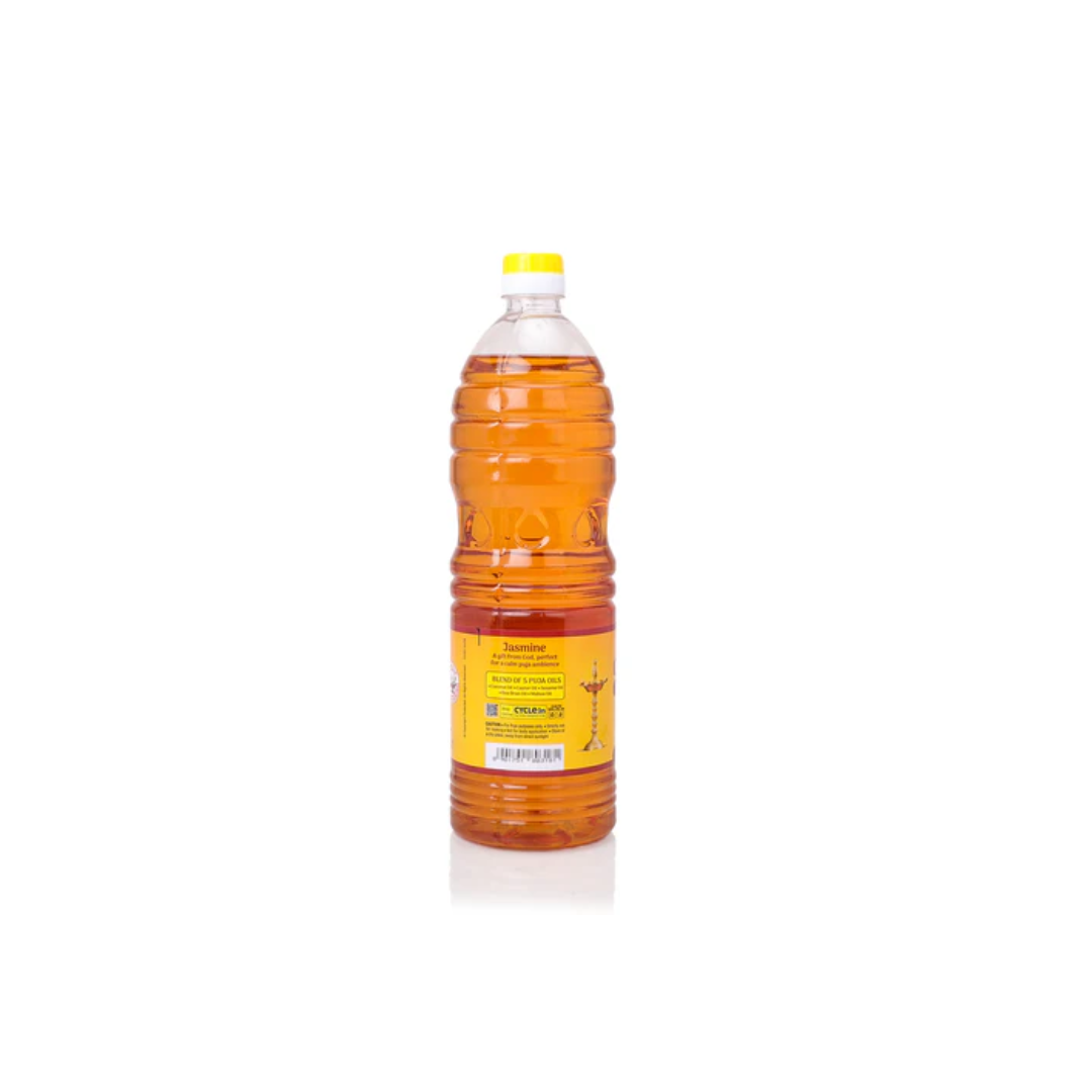 CYCLE OM SHANTI POOJA OIL (JASMINE) 1LTR