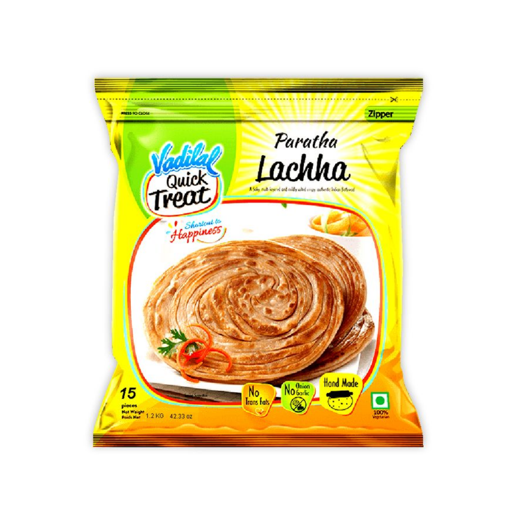 VADILAL BULK LACHHA PARATHA  15PCS 1.2KG