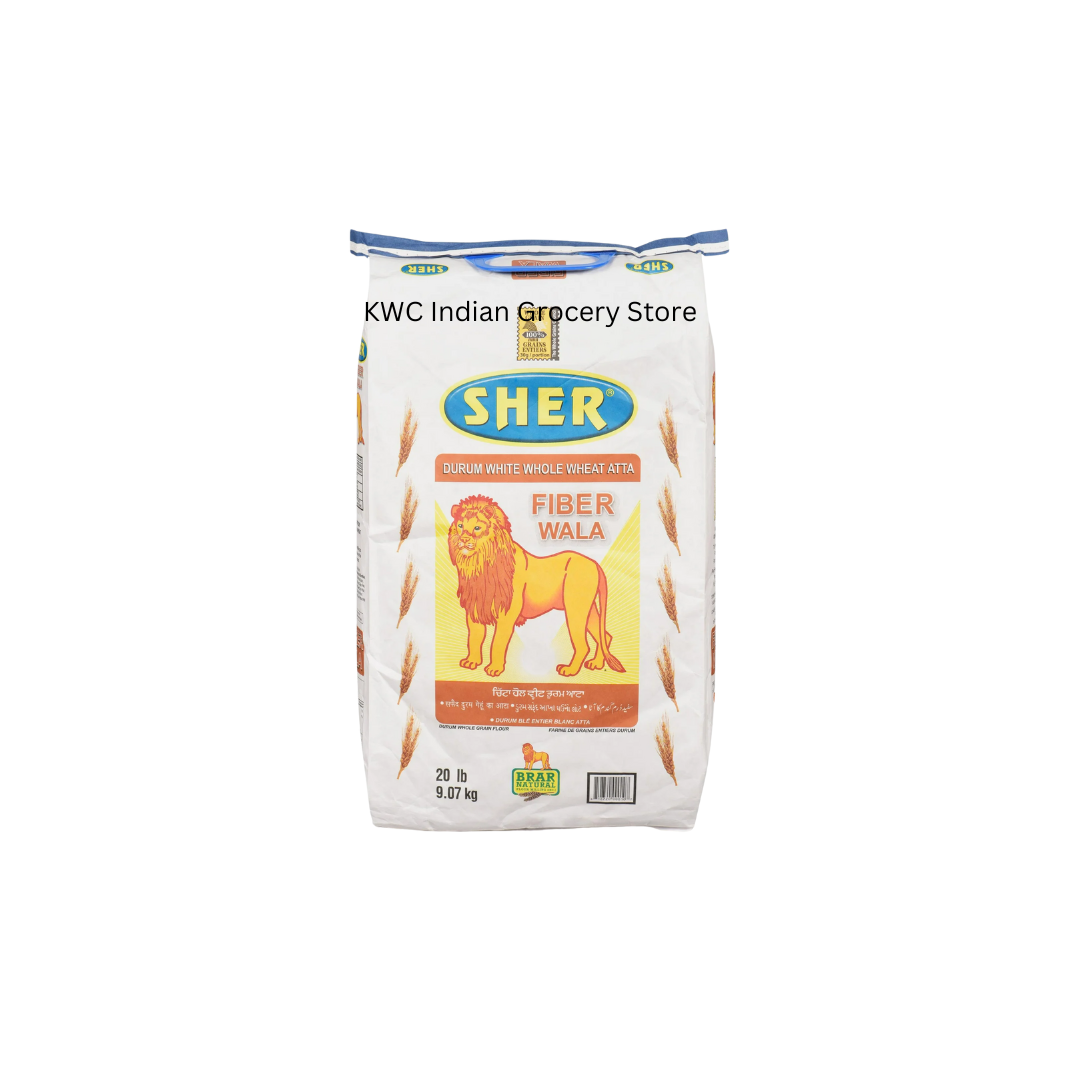 Sher 100% Whole Wheat Flour 20lbs