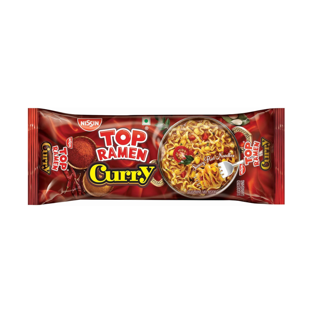 TOP RAMEN CURRY NOODLES 240GM