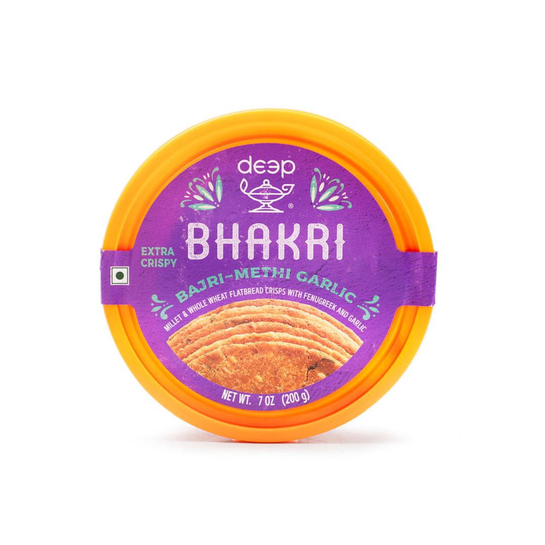 Deep Bhakri Bajri-Methi garlic bhakhri 200g
