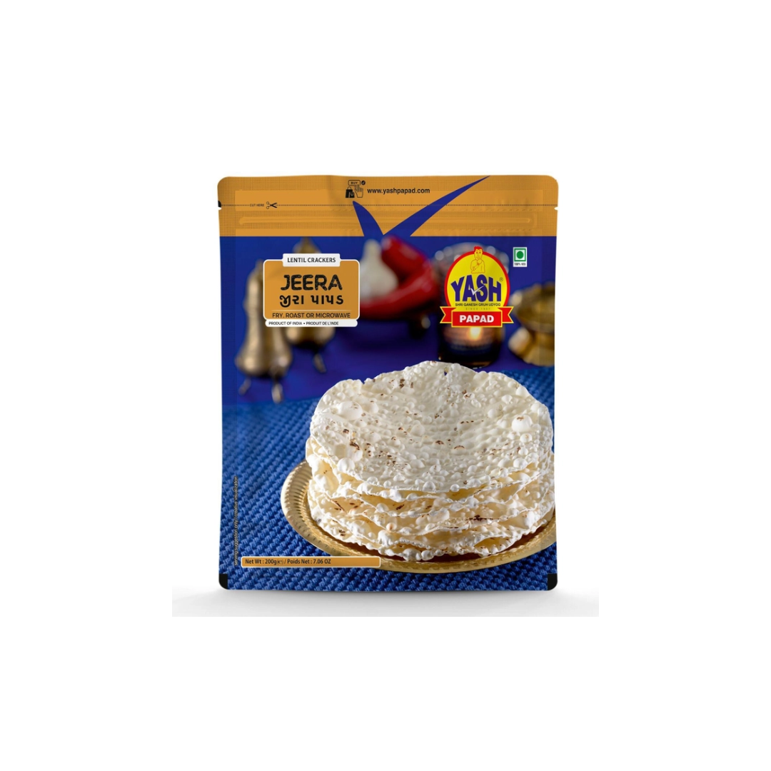 YASH JEERA PAPAD 200G