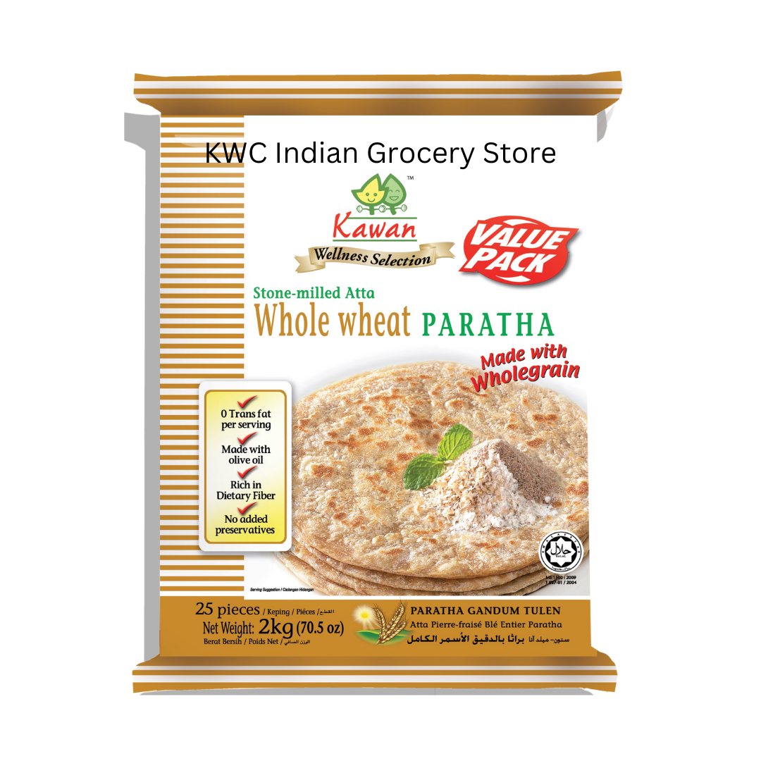 Kawan Frozen Whole wheat paratha 25 PCs