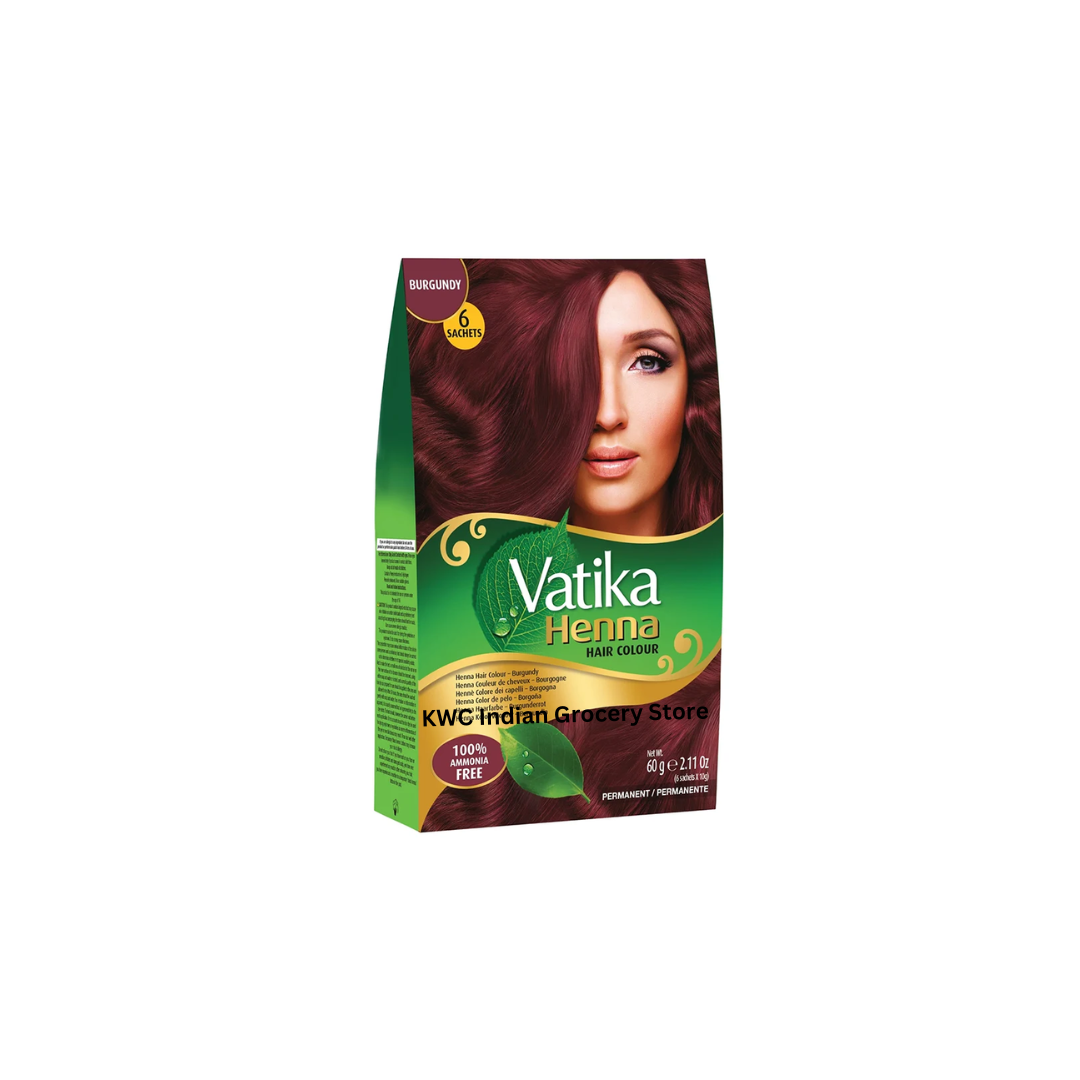 DABAR VATIKA HENNA HAIR COLOR BURGENDY60
