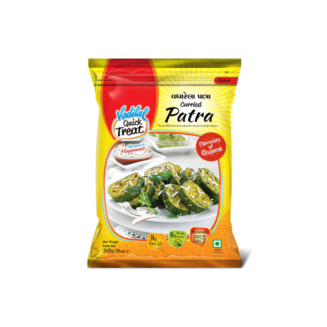 VADILAL CURRIED PATRA SLICES 315G