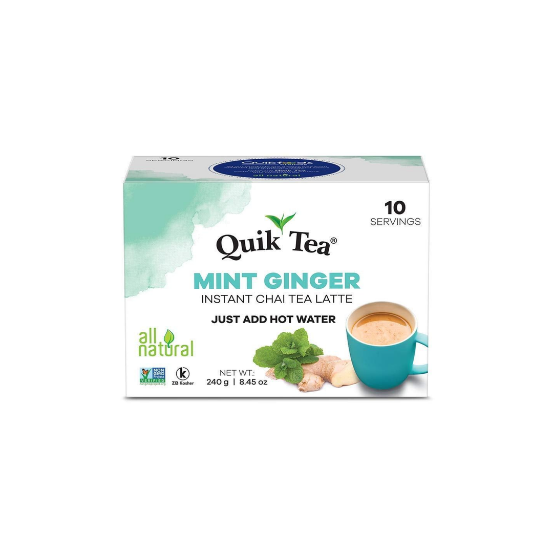 QUICK TEA MINT GINGER INSTANT CHAI 7.05OZ