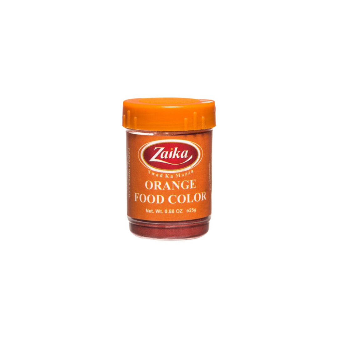 ZAIKA ORANGE FOOD COLOUR 25G