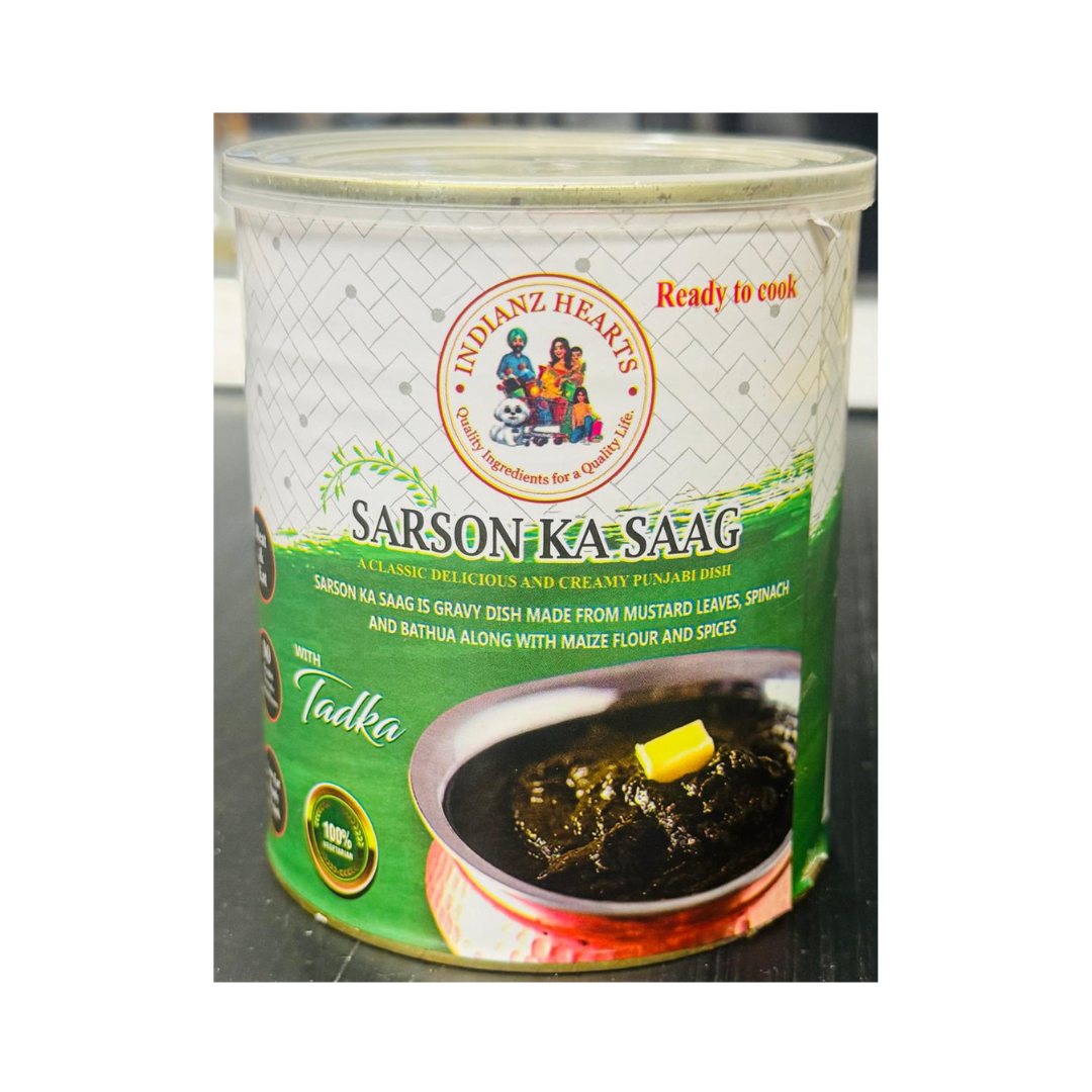 INDIANZ HEARTS SARSON KA SAAG 850GM