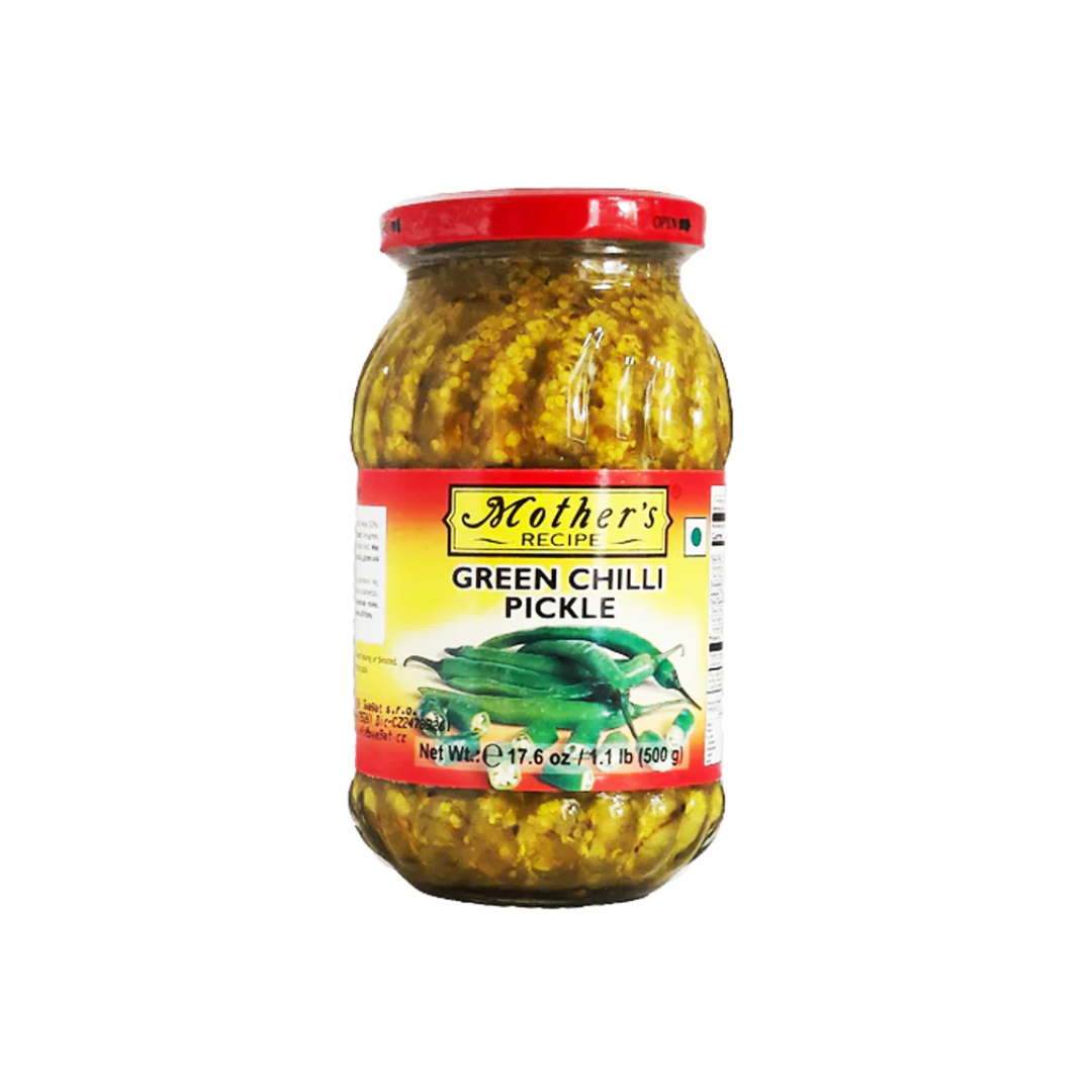 Mothers Green chilli Pickle 500GM