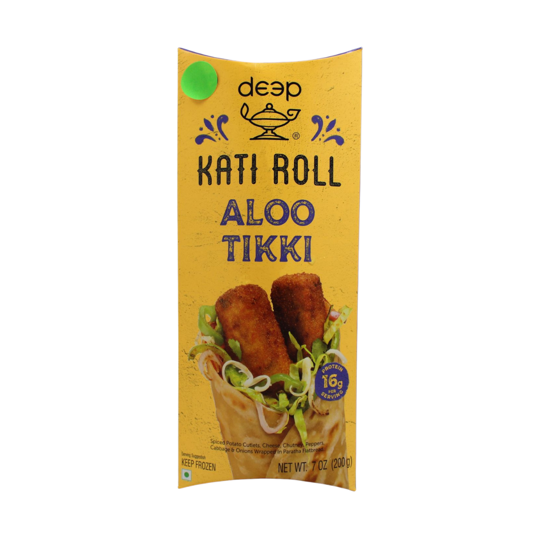 Deep Kathi Roll Aloo Tikki 7oz